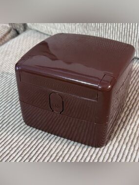The Jewel Kit by Ingenious Designs Vintage Trinket Box Made in USA Brown Travel
